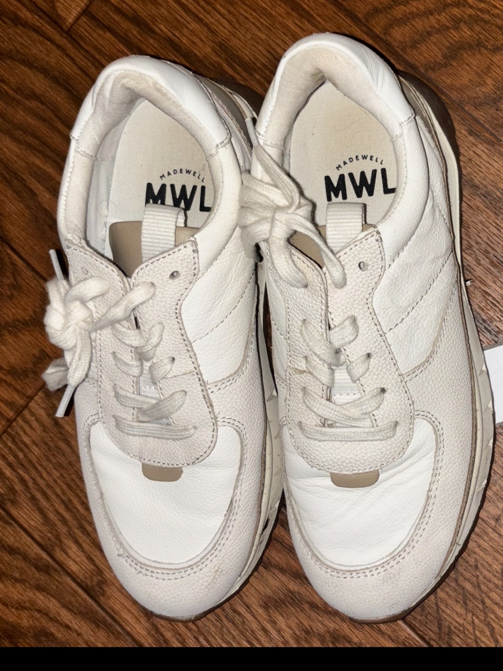 Madewell Kickoff Trainer Sneakers size 6